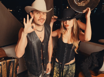 Master Plus y Nathalia Milán en sesión musical para el tema 'Dilema', versión norteña del clásico de Nelly y Kelly Rowland